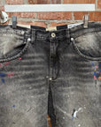GALLERY DEPT. ZIP PAINTER DENIM ‘BLACK’