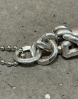 CHROME HEARTS RS MIDDLE FINGER NECKLACE ‘SILVER’
