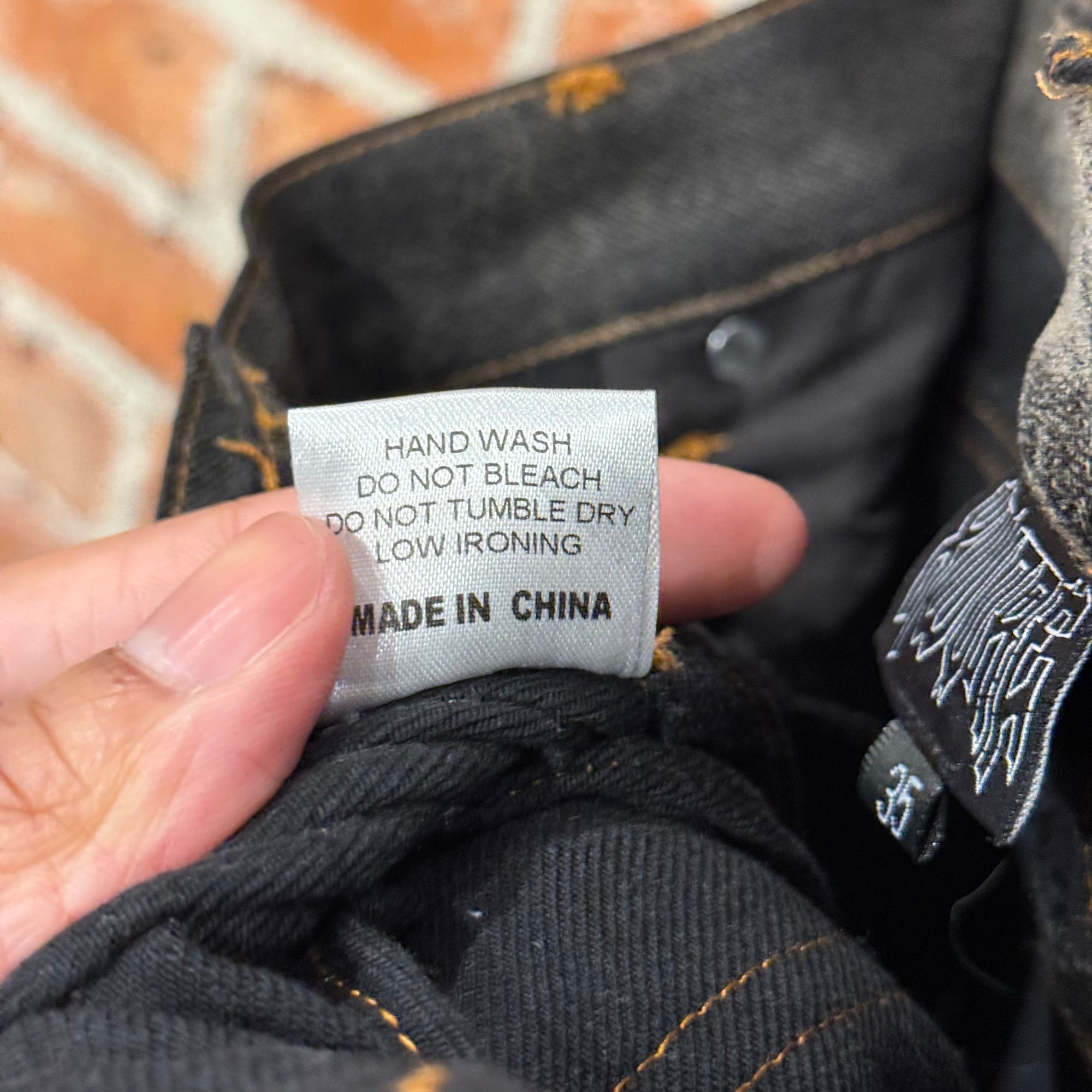 XWORE TWISTED FLARED DENIM ‘VINTAGE BLACK’