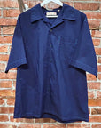 MARNI X UNIQLO OVERSIZED CAMP COLLAR SHIRT ‘NAVY’
