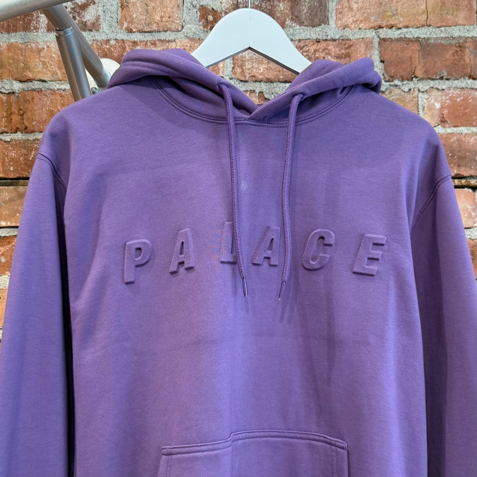 PALACE 3-D LOGO PULLOVER HOODIE ‘PURPLE’
