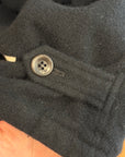 UNDERCOVER FW23 FELTED WOOL MANDARIN JACKET ‘BLACK’