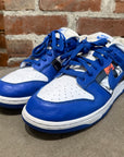CHROME HEARTS MATTY BOY NIKE DUNK LOW SNEAKERS ‘WHITE/BLUE’