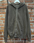 RICK OWENS FW24 PORTERVILLE DRKSDHW GIMP HOODIE ‘DUST’