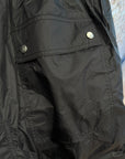 RICK OWENS DRKSDHW BAUHAUS CARGO SHORTS ‘BLACK’
