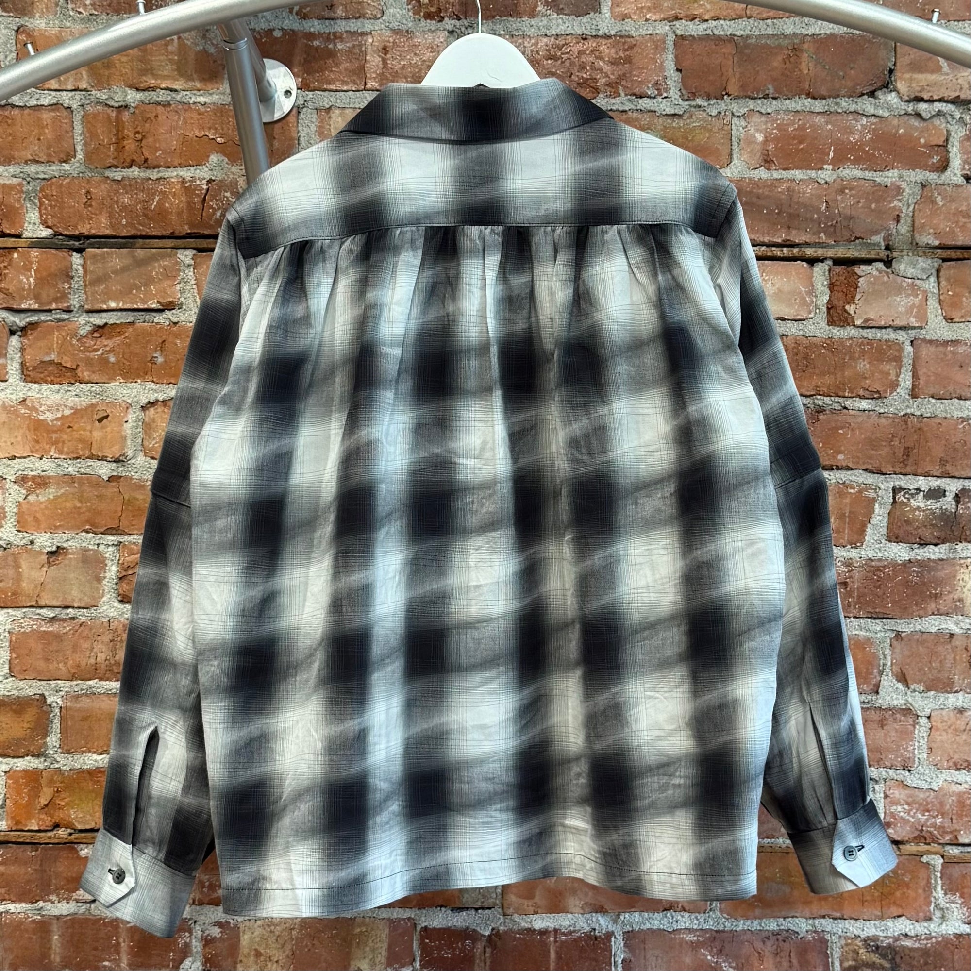 AÏE CONVERTIBLE FLANNEL SHIRT ‘MULTI’