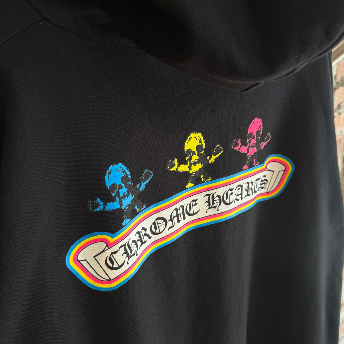 CHROME HEARTS FOTI HARRIS TEETER ZIP HOODIE ‘BLACK’