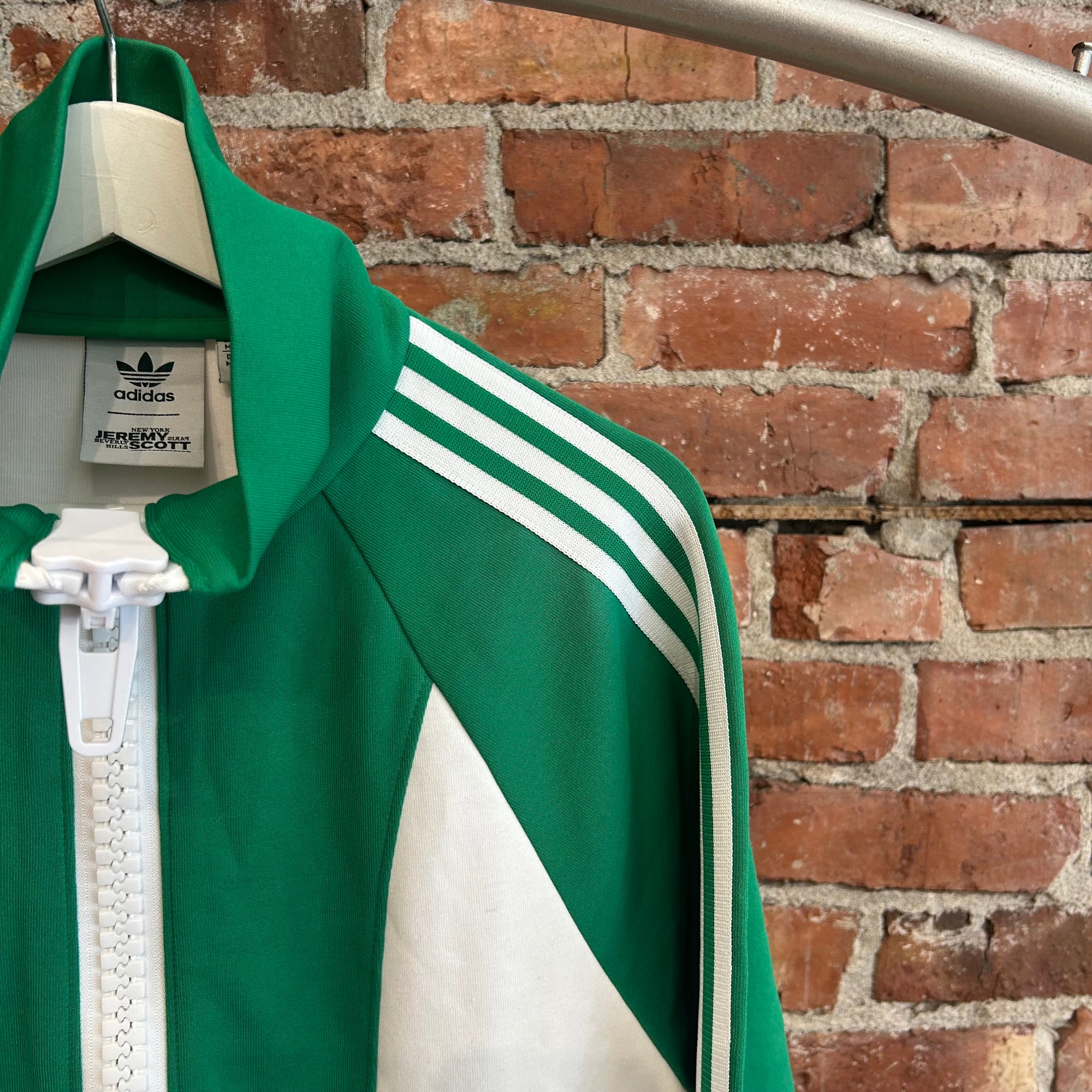 ADIDAS X JEREMY SCOTT MEGAZIP TRACK JACKET ‘GREEN’