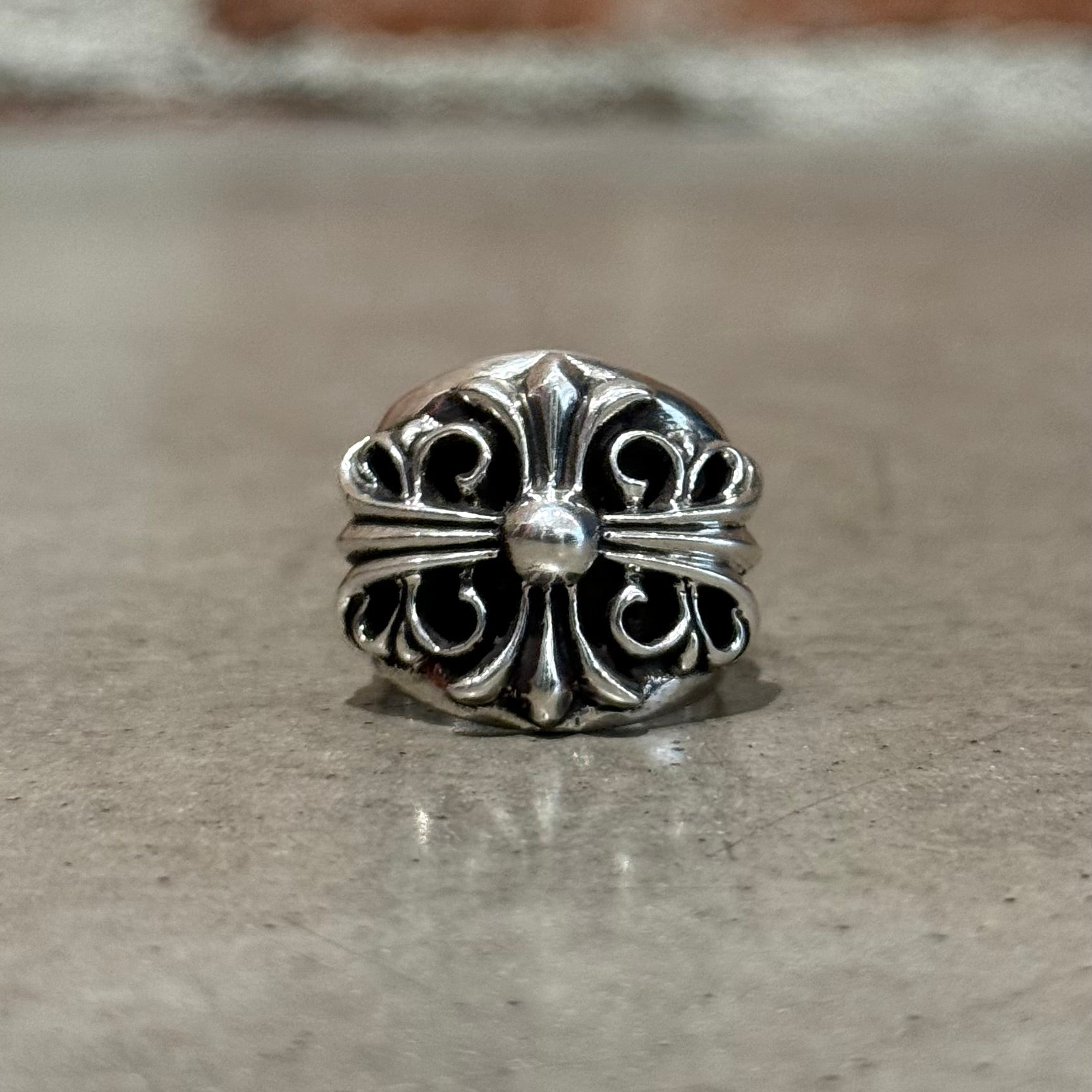 CHROME HEARTS KEEPER RING ‘SILVER’