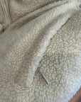 ENTIRE STUDIOS SHERPA FLEECE VEST ‘CREAM’