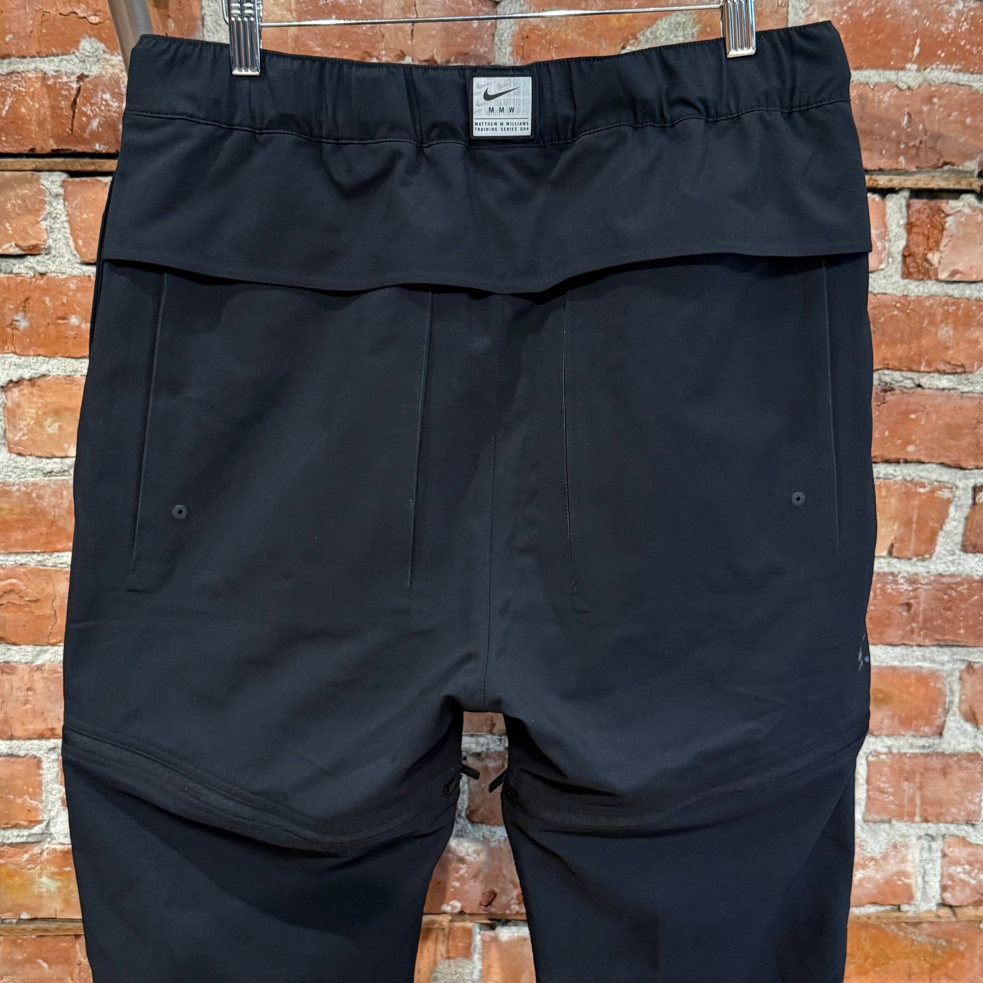 MMW X NIKE CONVERTIBLE TECHWEAR PANTS ‘BLACK’