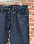 EVISU LOT 2017 YELLOW GULL SLIM STRAIGHT DENIM ‘INDIGO’