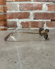 MIU MIU B50S RIMLESS SUNGLASSES ‘GOLD’