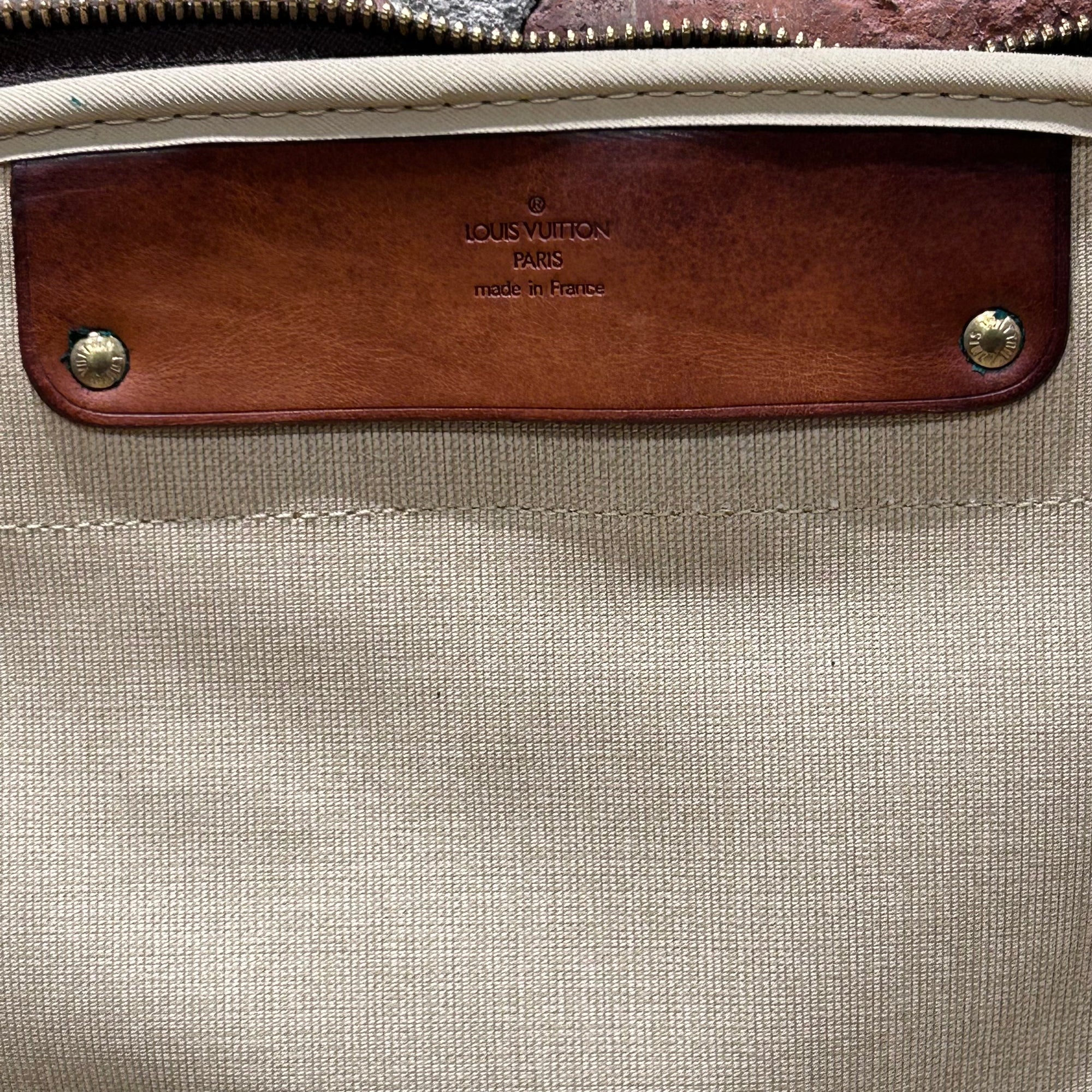 LOUIS VUITTON MONOGRAM TRAVEL BAG ‘BROWN’