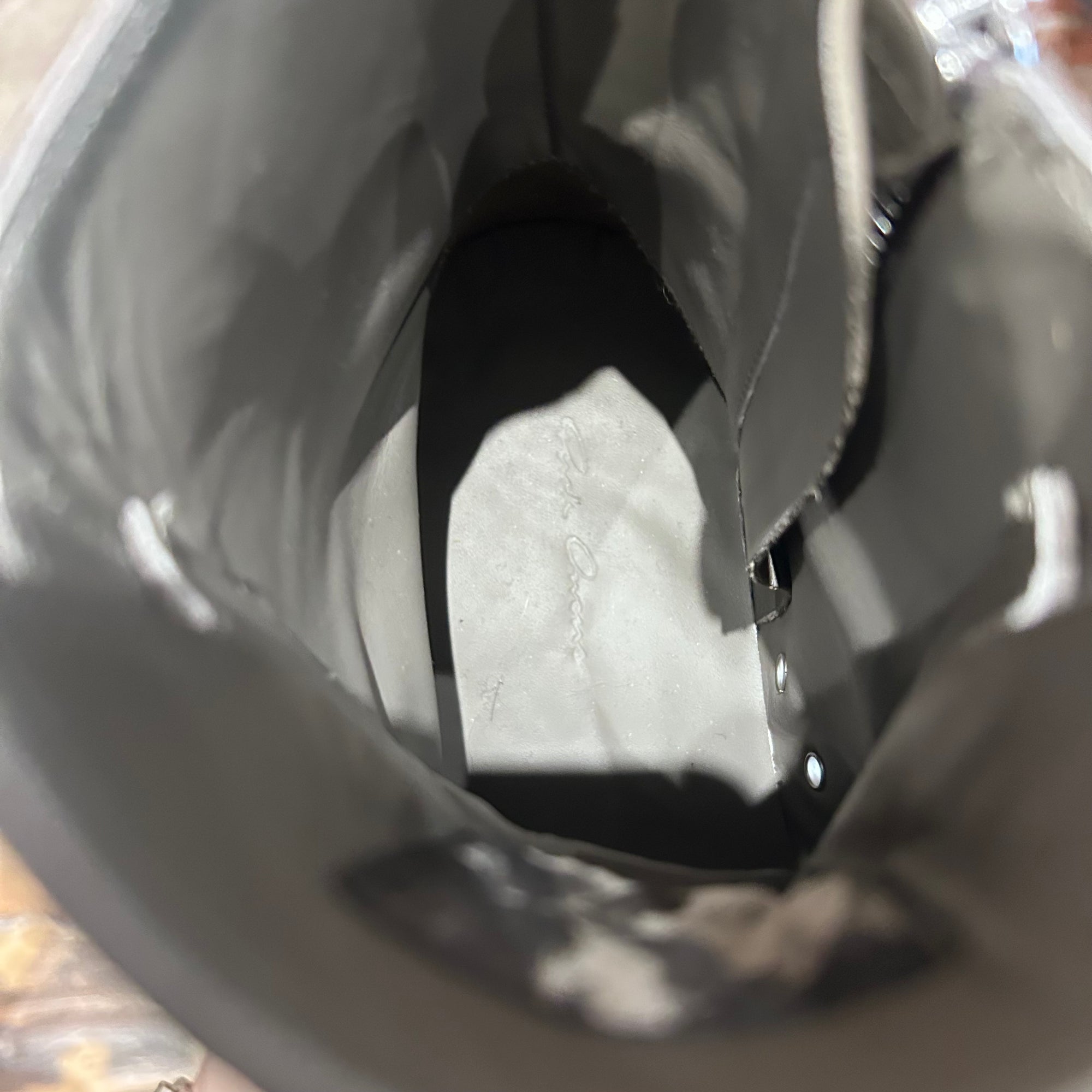 RICK OWENS MAINLINE RAMONES HIGH ‘GREY’