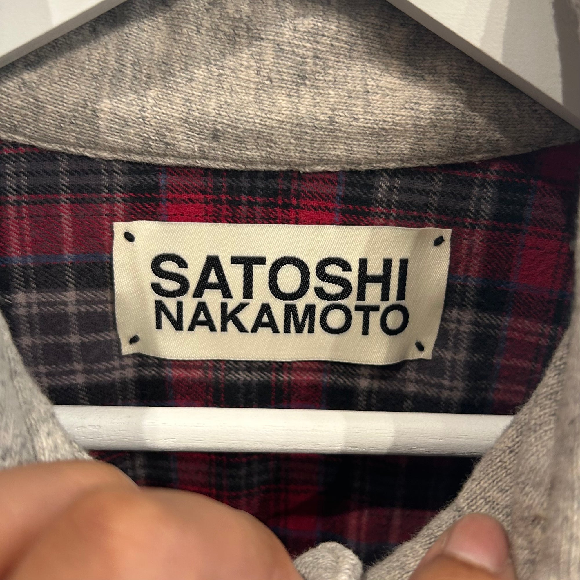 SATOSHI NAKAMOTO SS26 NESSA PATCHWORK FLANNEL ‘MULTI’