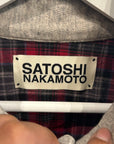 SATOSHI NAKAMOTO SS26 NESSA PATCHWORK FLANNEL ‘MULTI’