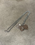 HYSTERIC GLAMOUR TRIPLE ROCKER PICK NECKLACE ‘SILVER’