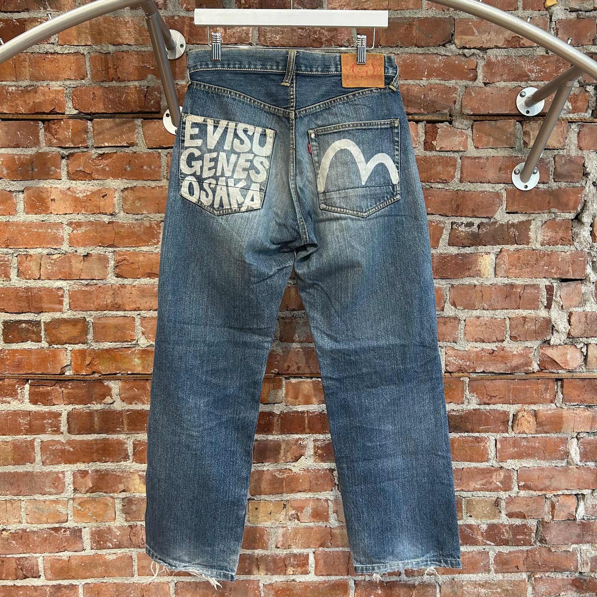 EVISU FADED OSAKA DENIM 'VINTAGE BLUE'