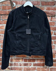 ENTIRE STUDIOS MOTO DENIM JACKET ‘BLACK’