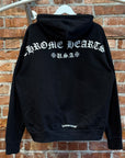CHROME HEARTS T-BAR ZIP HOODIE ‘BLACK’