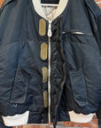 ENTIRE STUDIOS A-2 BOMBER JACKET ‘NAVY’