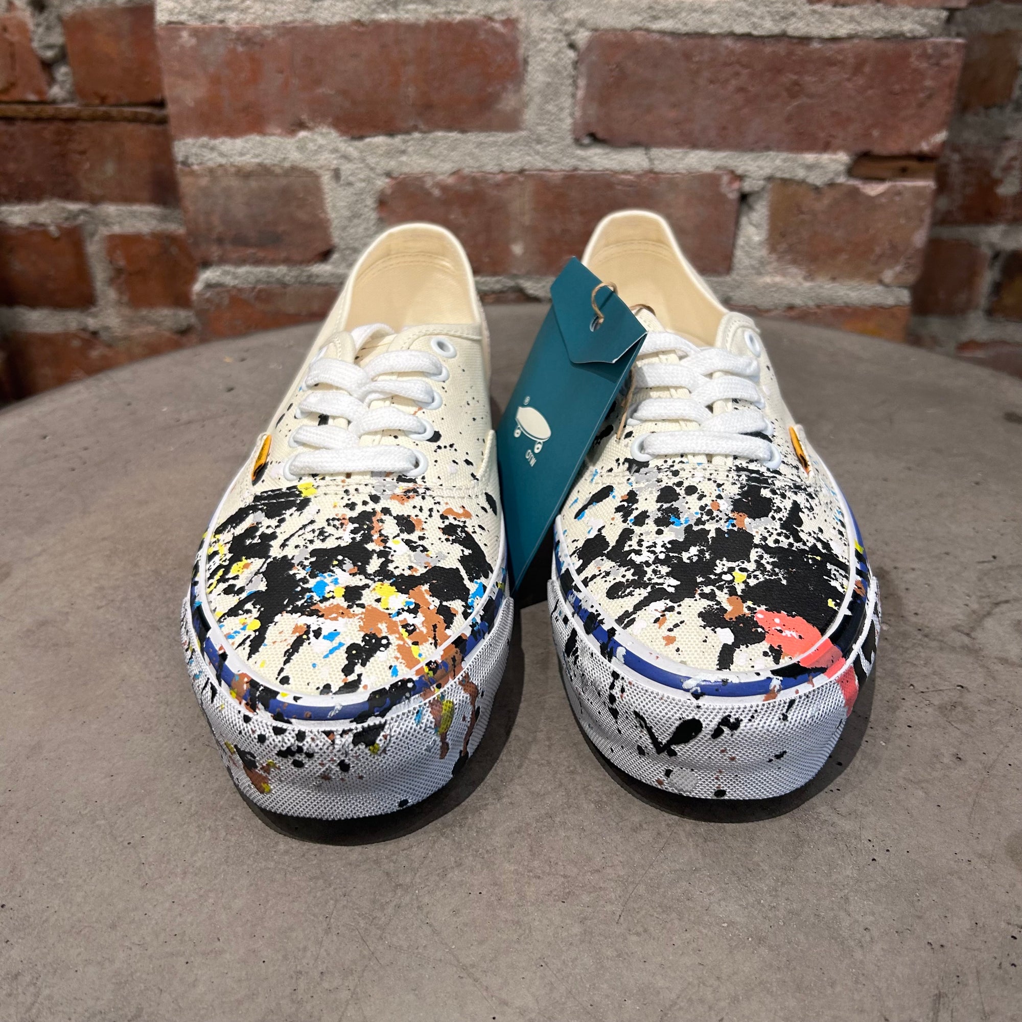 GALLERY DEPT. x VANS PAINT SPLATTER AUTHENTICS SNEAKER ‘CREAM’