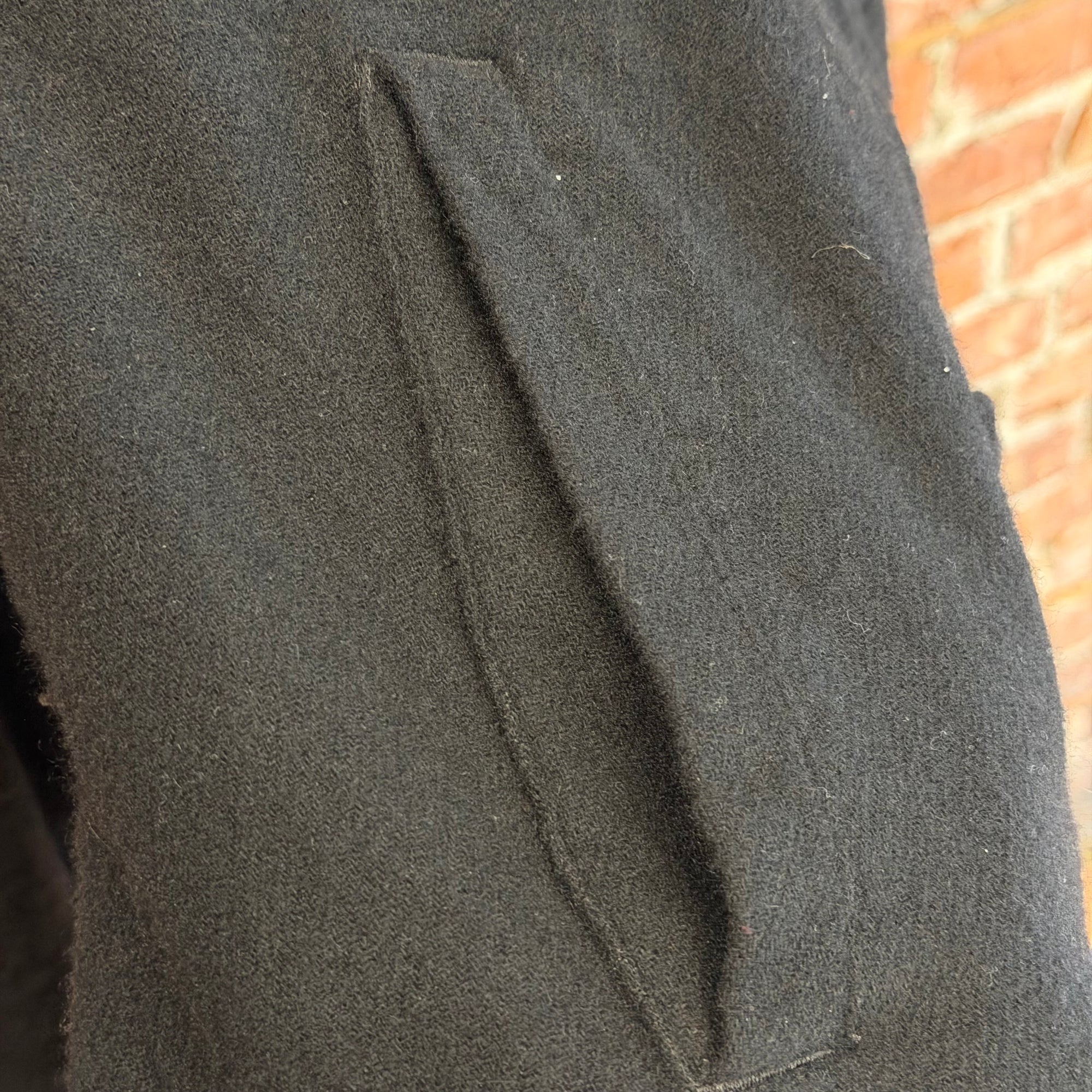 UNDERCOVER FW23 FELTED WOOL MANDARIN JACKET ‘BLACK’