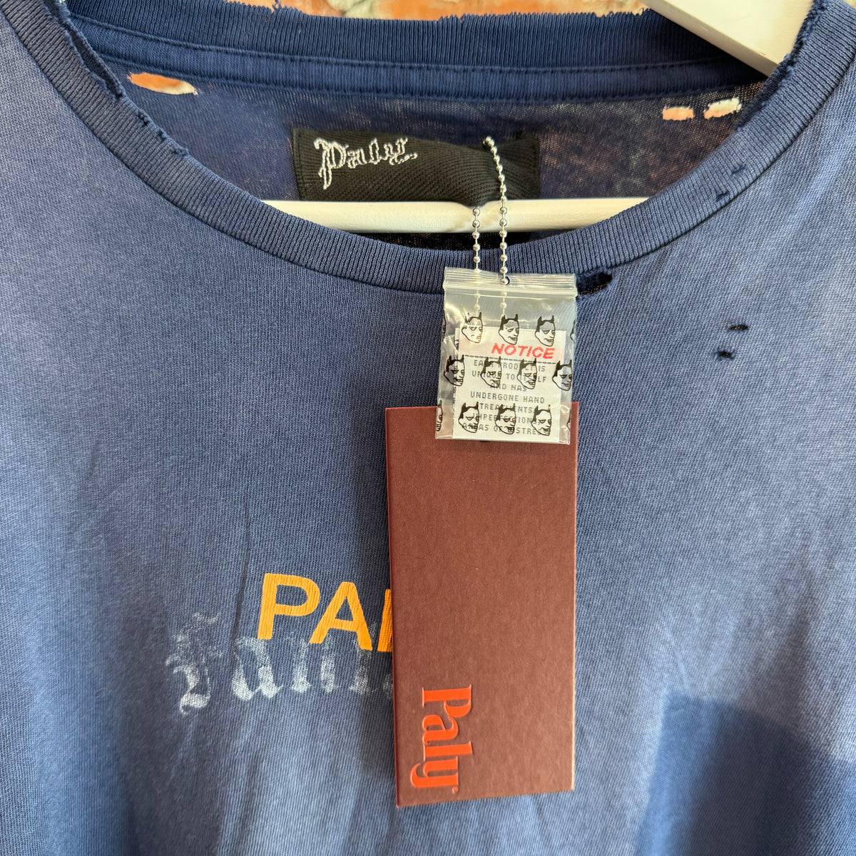 PALY HOLLYWOOD SS26 CORE LOGO TEE ‘BLUE’