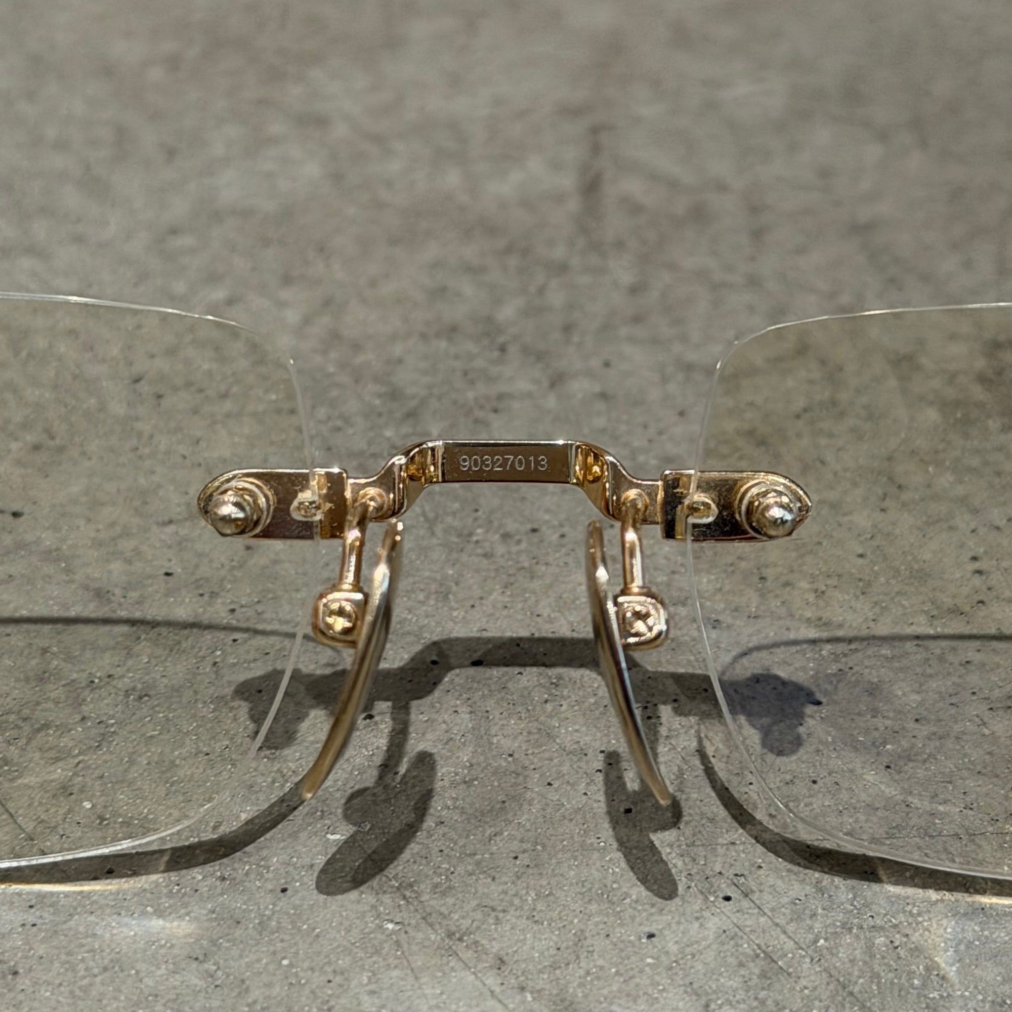 CHROME HEARTS SOFFFFFFFFERS II GLASSES ‘GOLD’