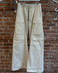 RICK OWENS SS25 JUMBO BELA CARGOS ‘CREAM’