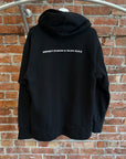 MIDNIGHT STUDIOS X BLACK SCALE LAYERED HOODIE ‘BLACK’