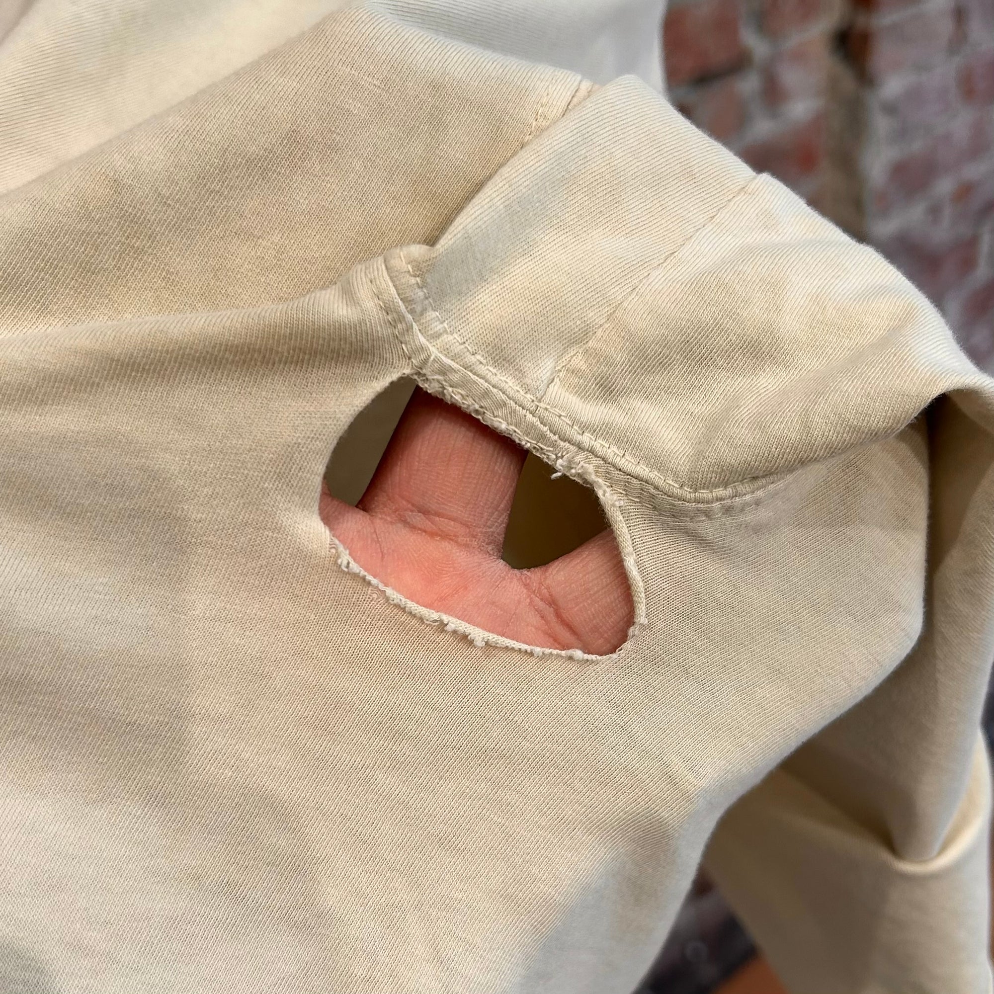 RICK OWENS SS23 EDFU OVERSIZED TOMMY TEE ‘MILK’
