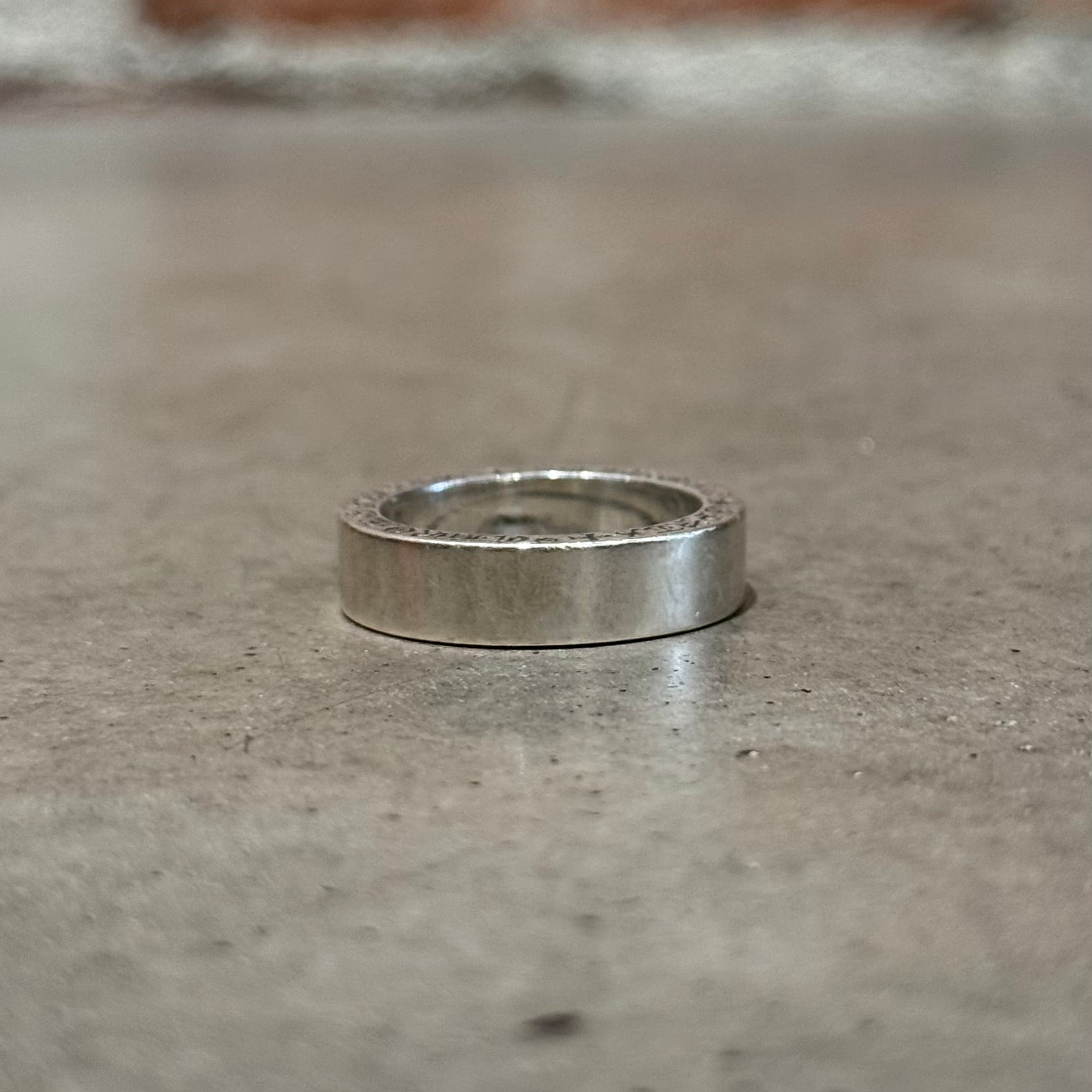 CHROME HEARTS 6MM PLAIN SPACER ‘SILVER’
