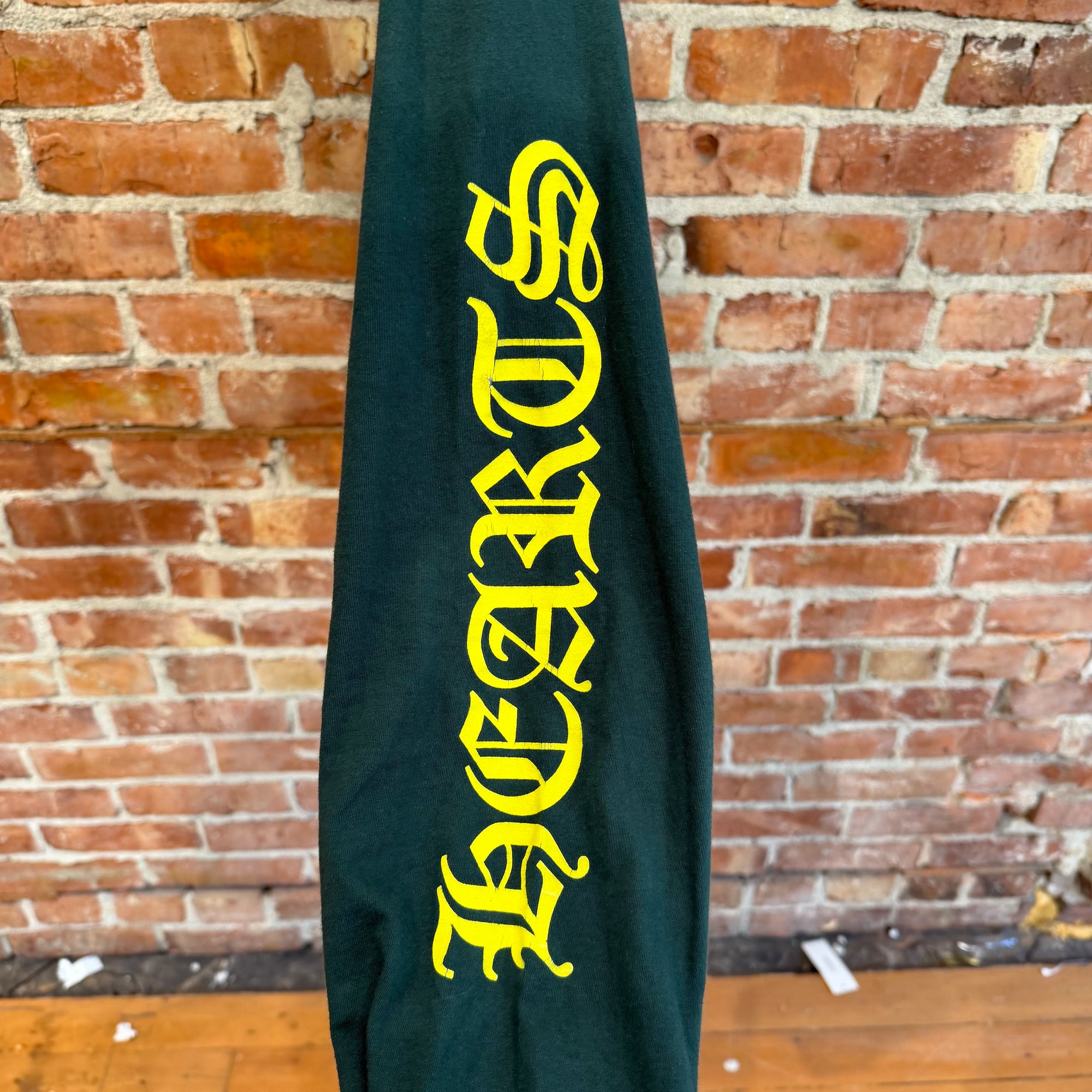CHROME HEARTS HORSESHOE POCKET LONGSLEEVE ‘FOREST/NEON’