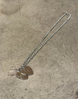 HYSTERIC GLAMOUR TRIPLE ROCKER PICK NECKLACE ‘SILVER’