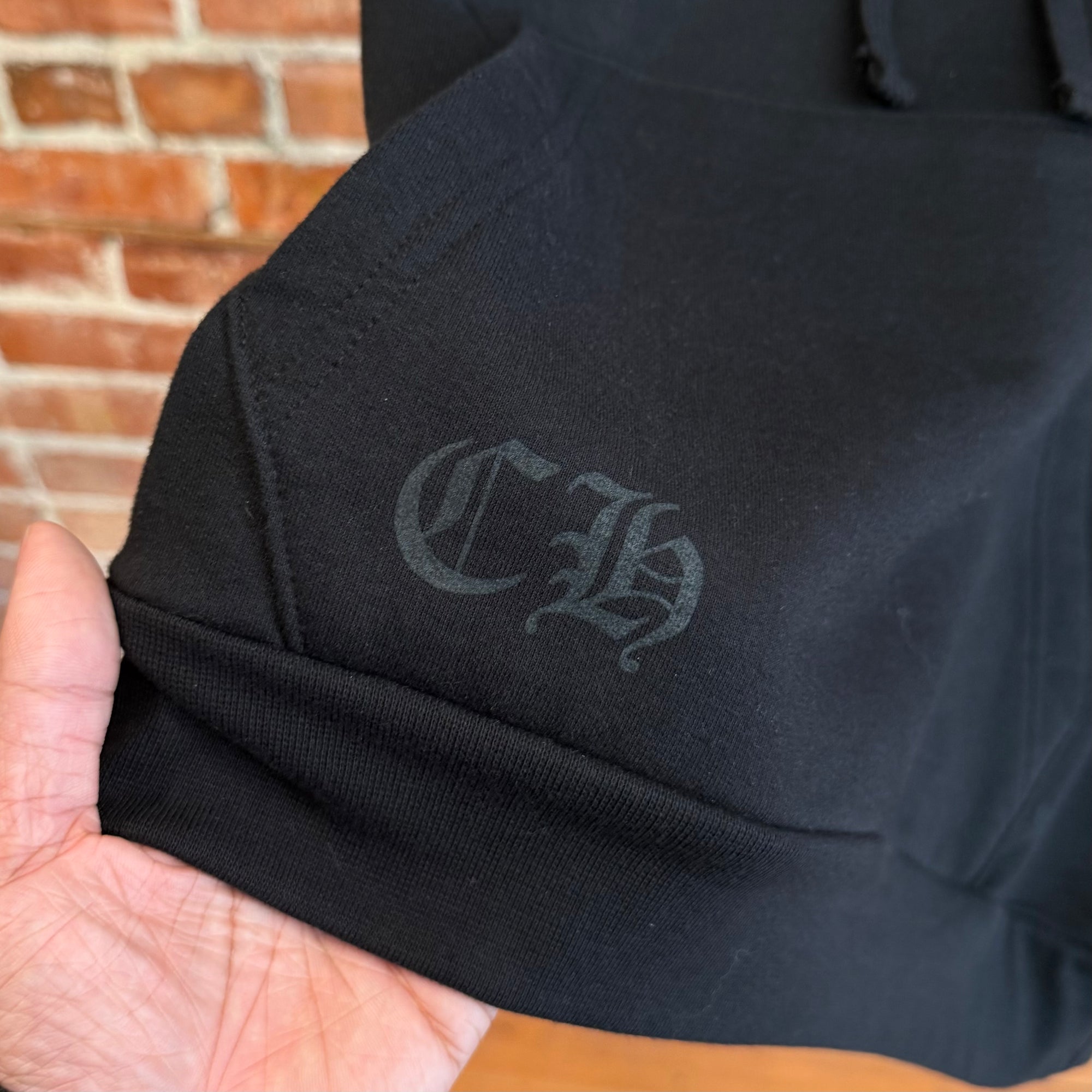CHROME HEARTS DEADLY DOLL PULLOVER HOODIE ‘BLACK’