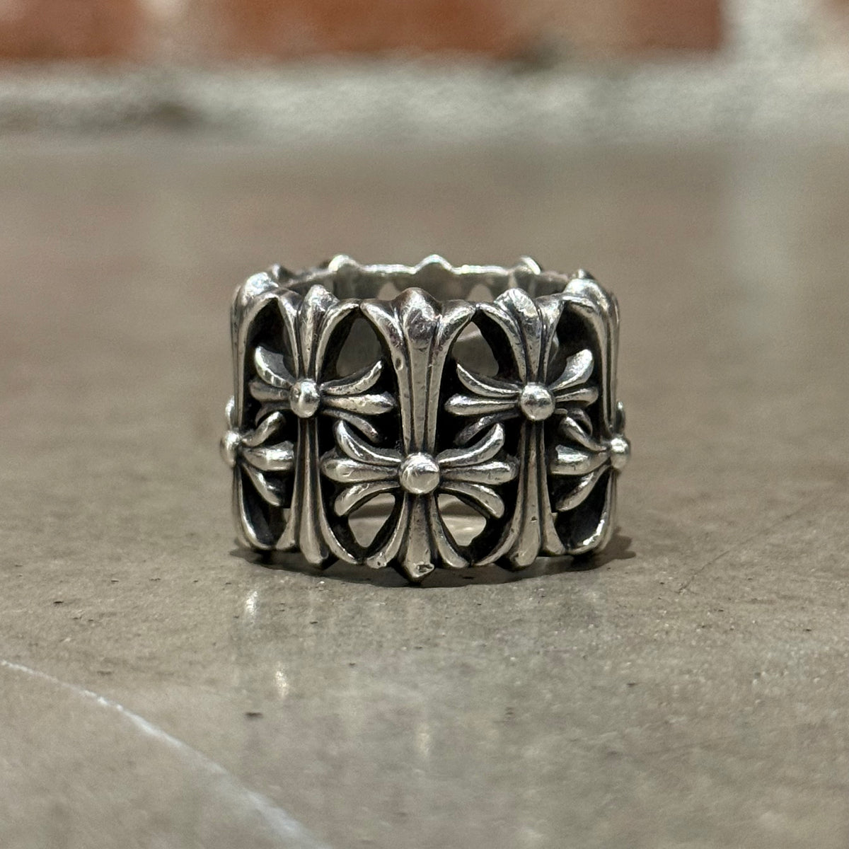 CHROME HEARTS CEMETERY RING ‘SILVER’