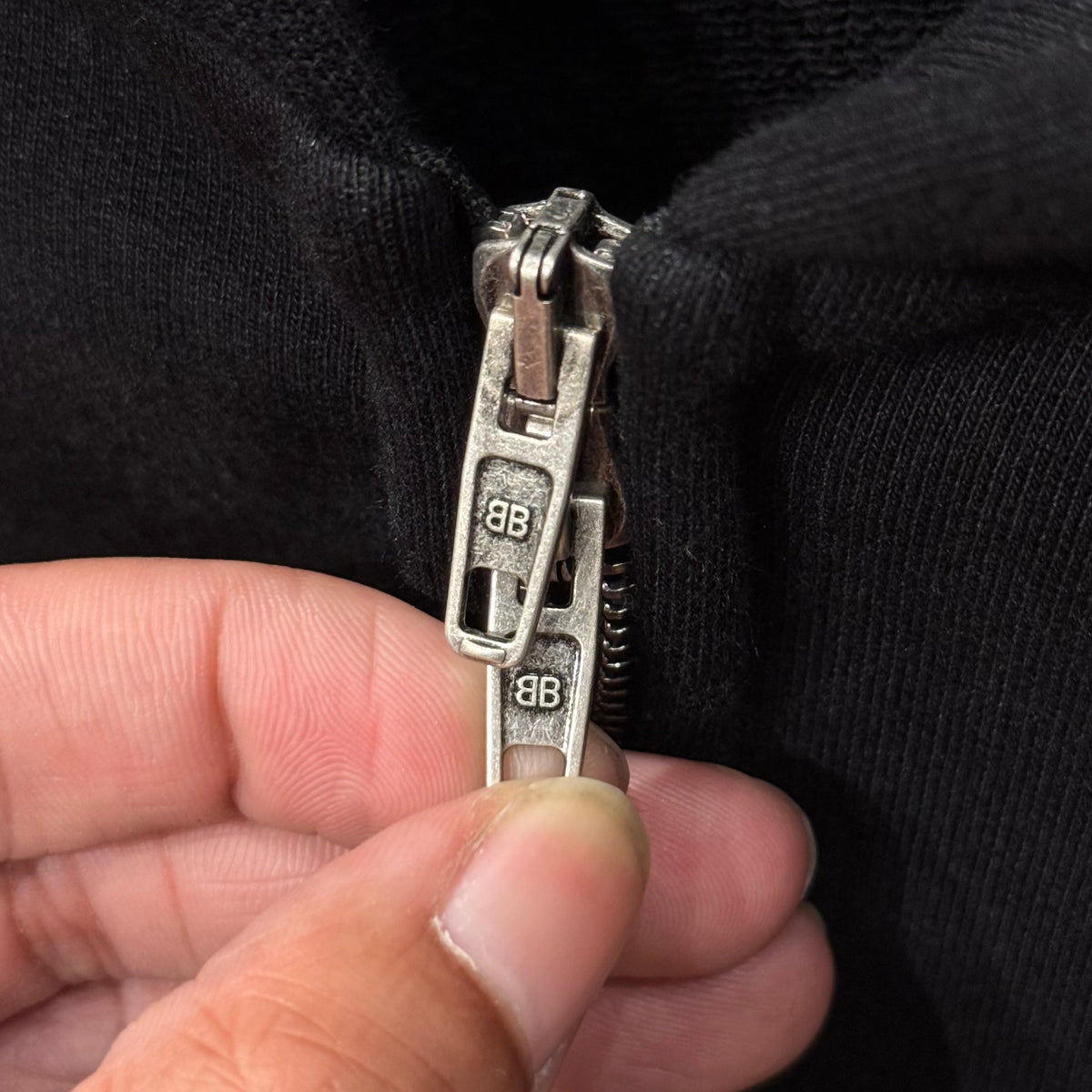 BALENCIAGA FW24 WORLD FOOD PROGRAMME ZIP HOODIE ‘BLACK’