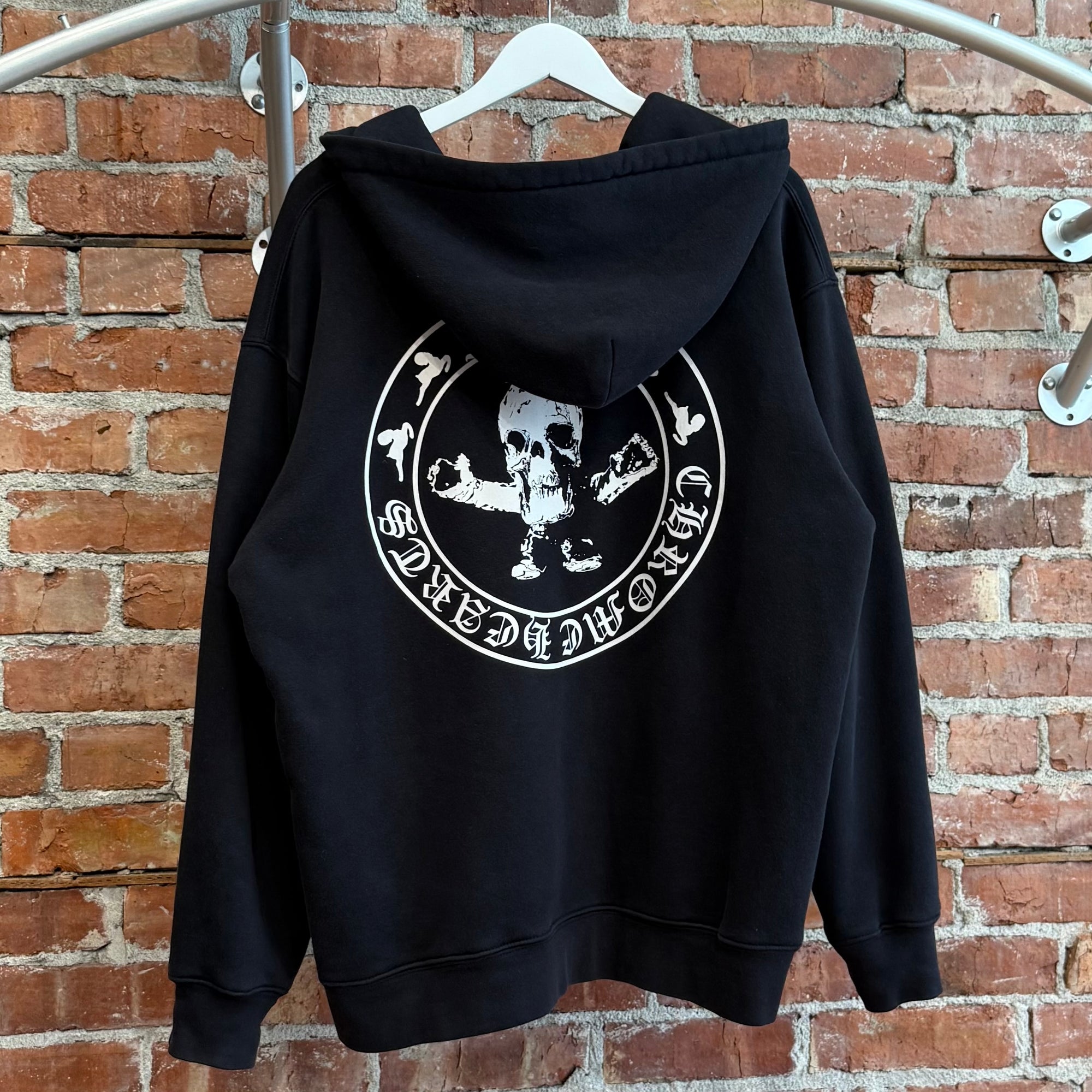 CHROME HEARTS FOTI THERMAL ZIP HOODIE ‘BLACK’