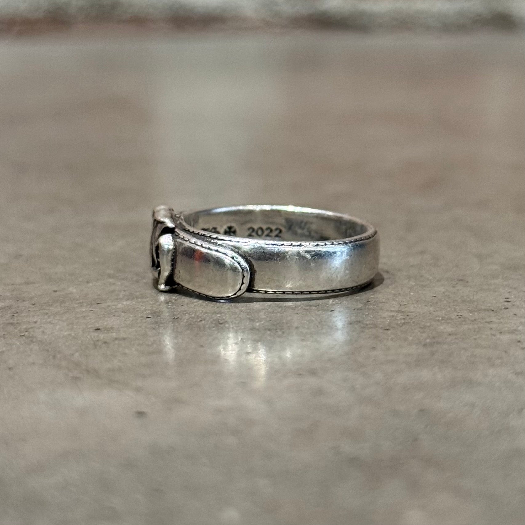 CHROME HEARTS CH BELT RING ‘SILVER’