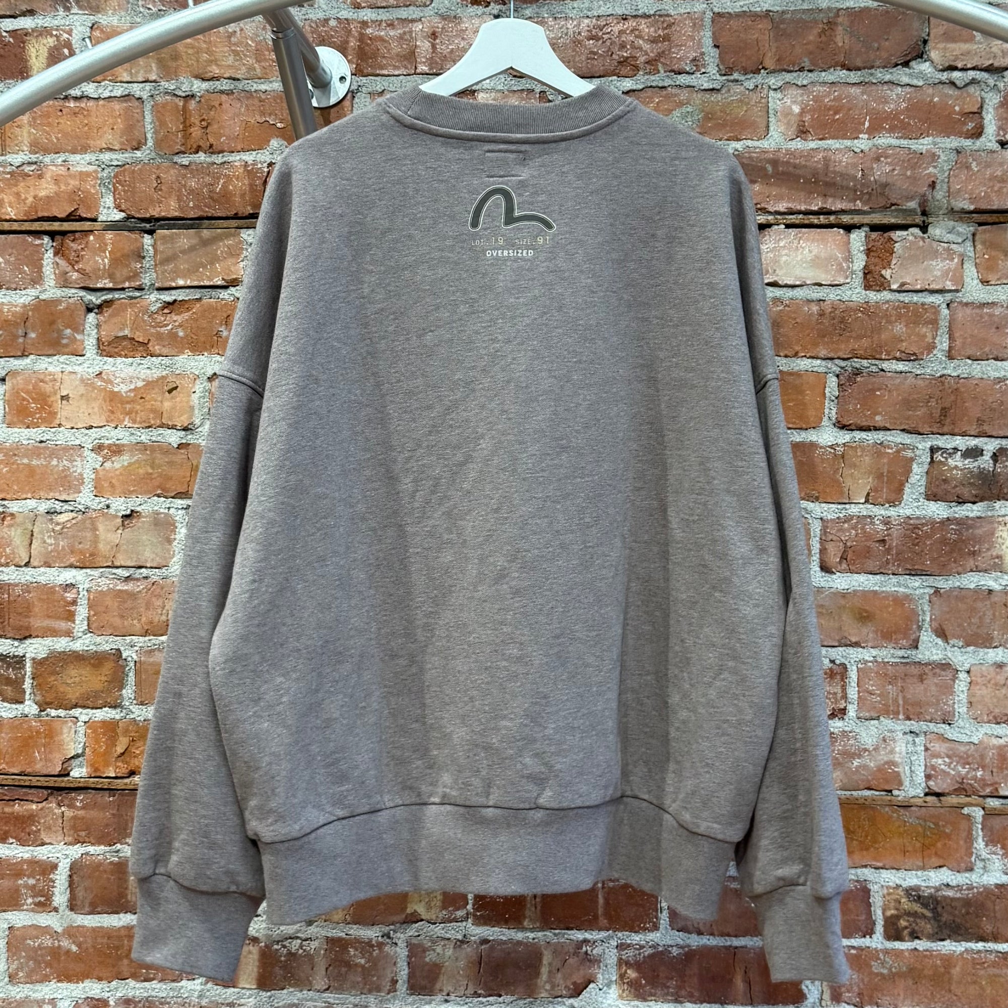 EVISU OSAKA JAPAN CREWNECK 'GREY'