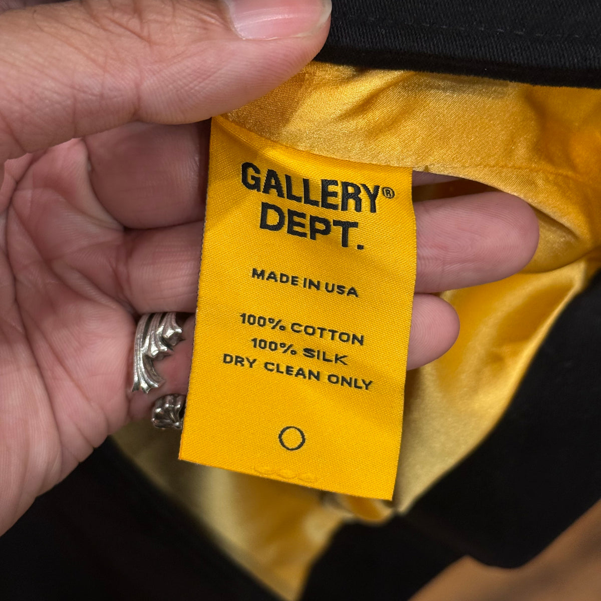 GALLERY DEPT. CHATEAU RAZOR COAT ‘BLACK’