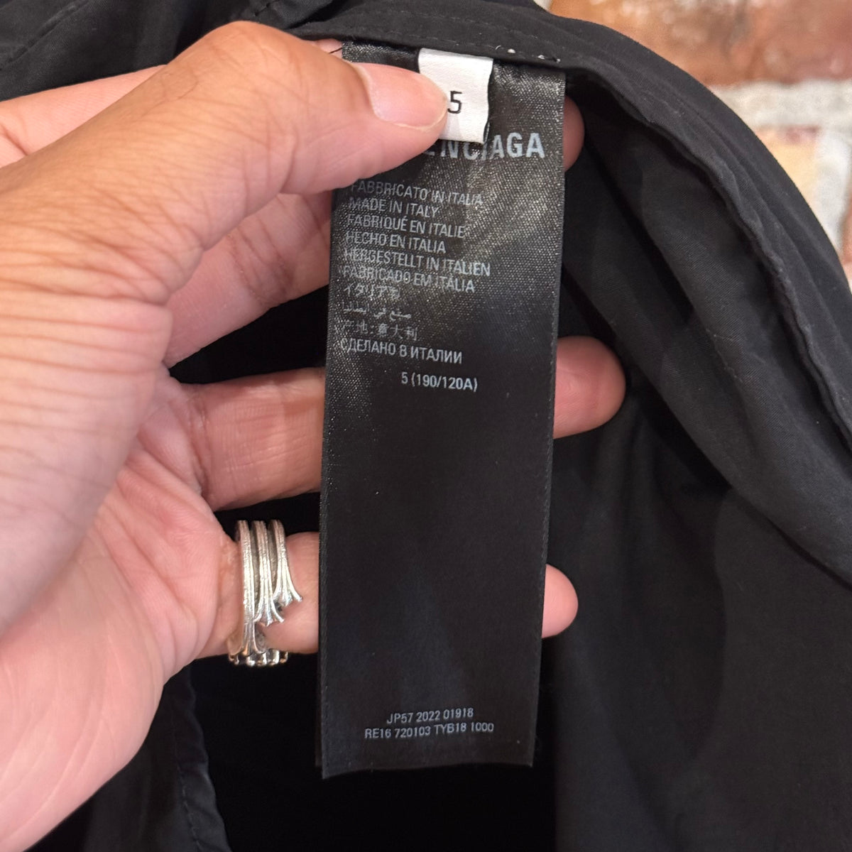 BALENCIAGA FW22 3B SPORTS ICON JACKET ‘BLACK/RED’