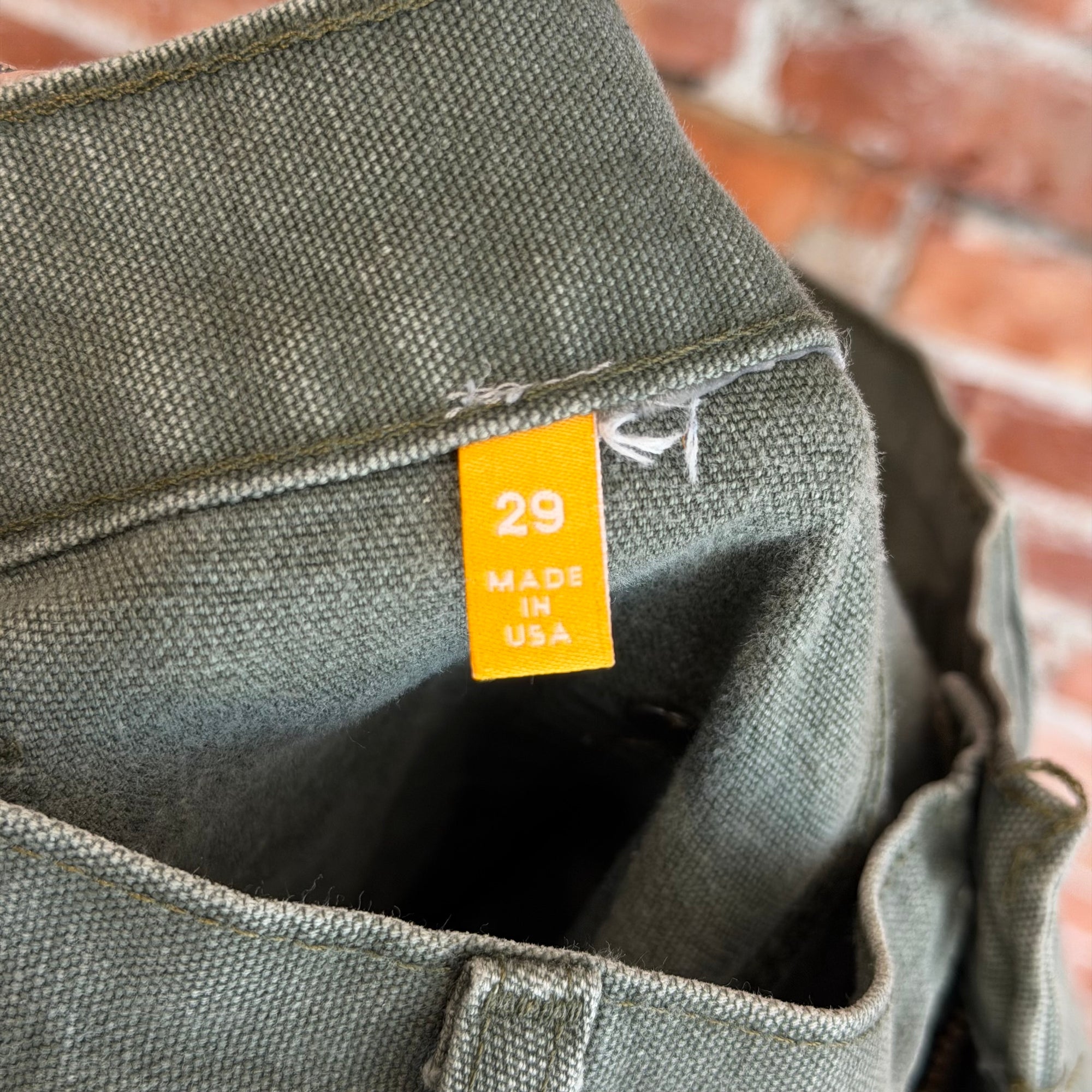 GALLERY DEPT. LA FLARE CARPENTER PANTS ‘OLIVE’