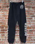 CHROME HEARTS SCRIPT LOGO SWEATPANTS ‘BLACK’