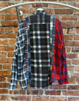 NEEDLES REBUILD 7-CUT FLANNEL  ‘MULTI’