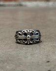 CHROME HEARTS CLASSIC FLORAL RING ‘SILVER’