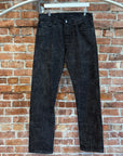 EVISU LOT 2000 CHAIN STITCH GULL DENIM ‘BLACK’