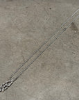 CHROME HEARTS ZIPPER DAGGER NECKLACE ‘SILVER’